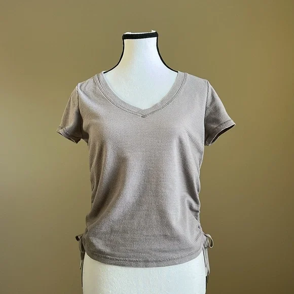 Calvin Klein - Drawstring Ruched Top - Small - Picture 3 of 6